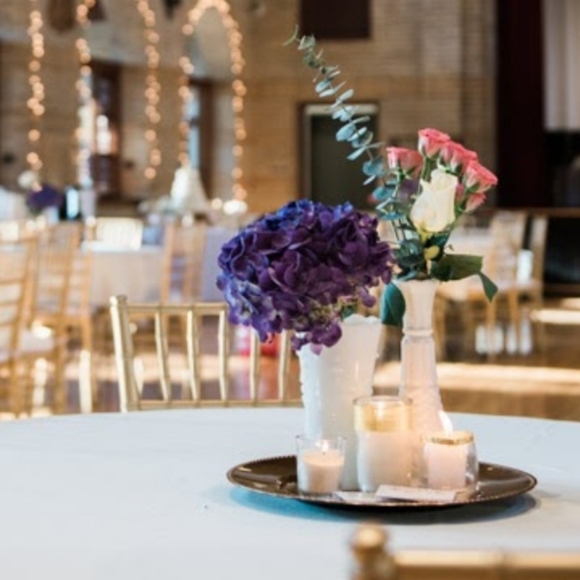 Lot of 40 Vintage Milk White Vases Wedding - Picture 3 of 16